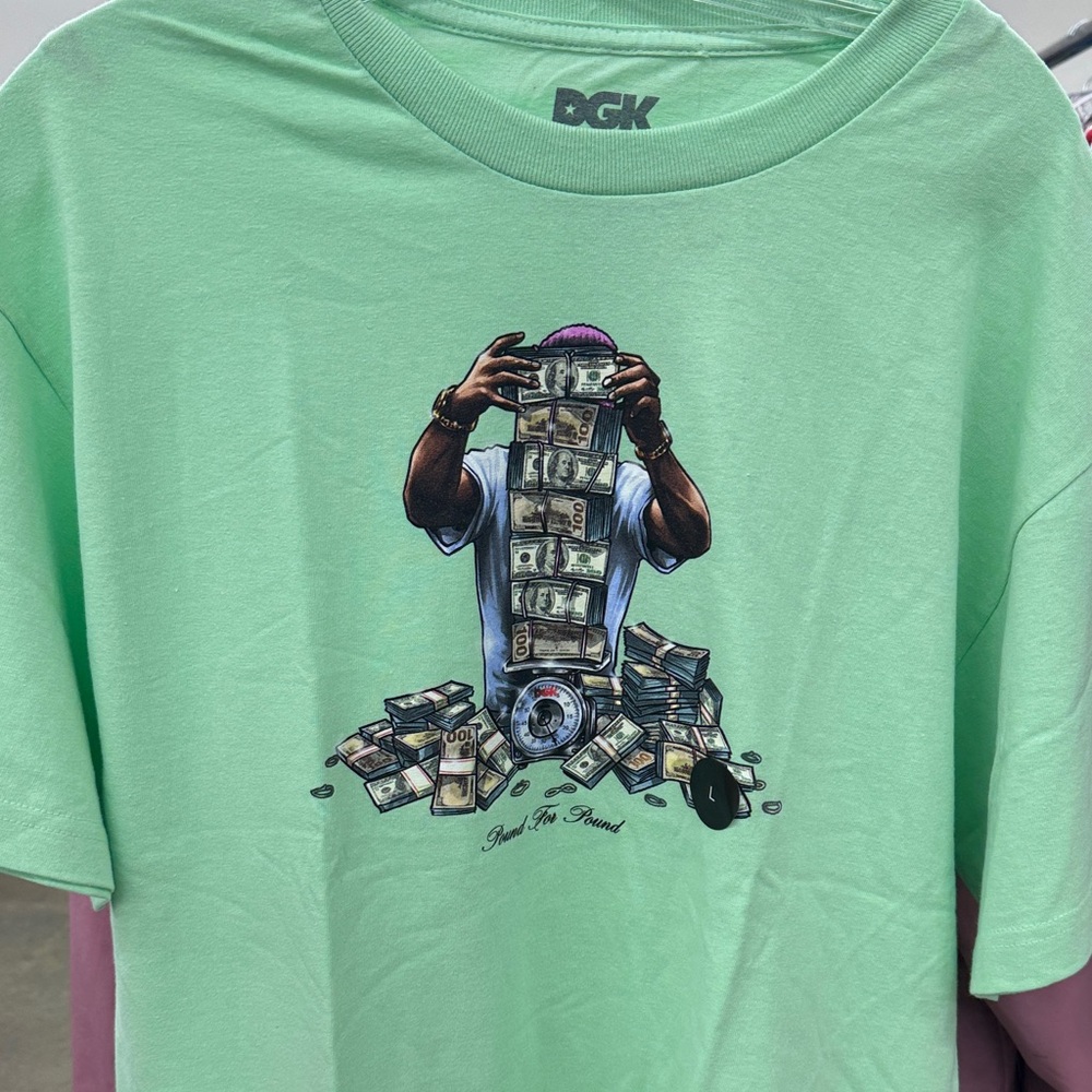 DGK Green Money Graphic Tee